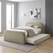 Vanni Bed w/ Trundle - Full / Green
