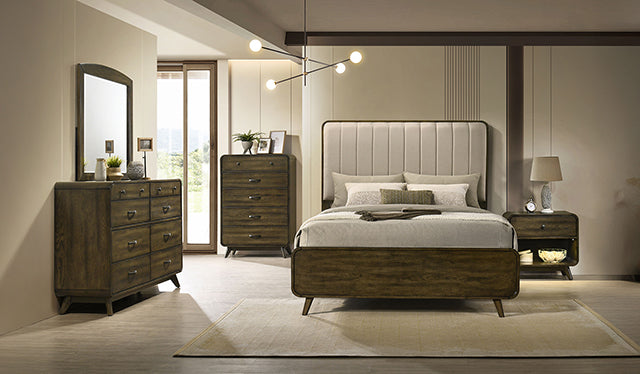 Eastlin 5 Pc. Bedroom Set - Walnut