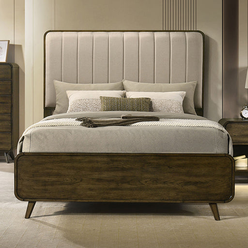 Eastlin 5 Pc. Bedroom Set - Walnut - Queen / 5 Pc. Queen Bedroom Set (FM72029WN-Q-5PC-2NS)