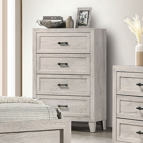 Mysen Chest - White Wash