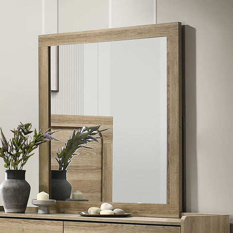 Cadden Mirror - Dusty Oak
