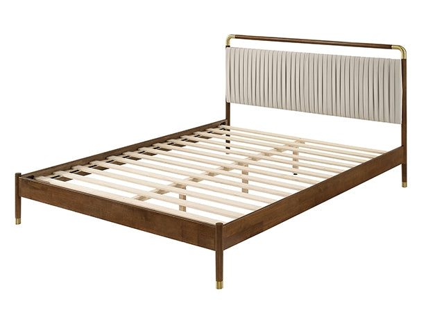 Bardot 5 Pc. Bedroom Set - Walnut