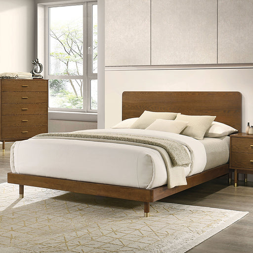 Romford 5 Pc. Bedroom Set - Walnut