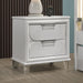 Lareina Nightstand - Pearl White