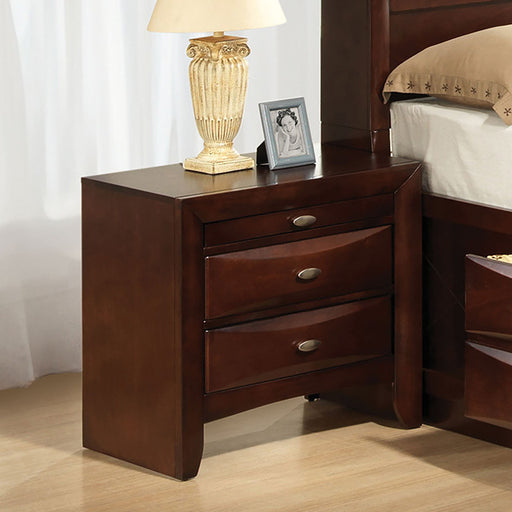 Zosimo Night Stand - Dark Cherry