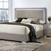 Sinistra 4 Pc Bedroom Set - Light Taupe