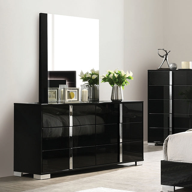 Sinistra Dresser - Piano Black