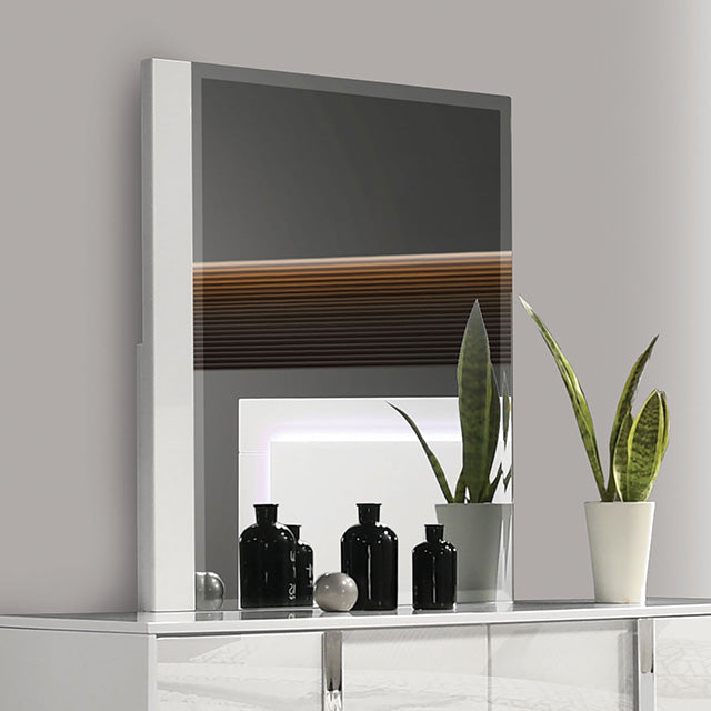 Sinistra Mirror - White