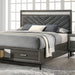 Voleta 4 Pc Bedroom Set - Gray
