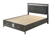 Voleta 4 Pc Bedroom Set - Gray