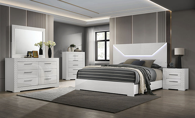 Whitby Mirror - White