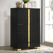 Lillestrom Chest - Black/Gold