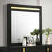Lillestrom Mirror - Black/Gold