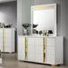 Lillestrom Dresser - Gold/White