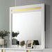 Lillestrom Mirror - Gold/White