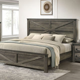Britonale 4 Pc Bedroom Set - Rustic Gray