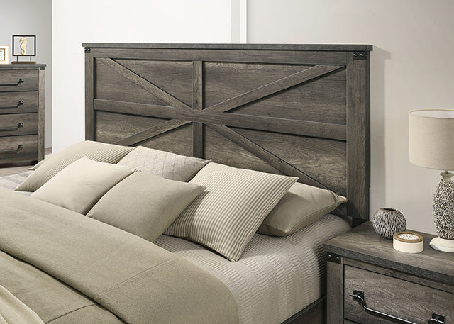 Britonale 4 Pc Bedroom Set - Rustic Gray