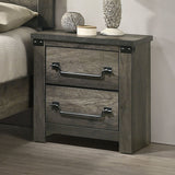 Britonale Nightstand - Rustic Gray