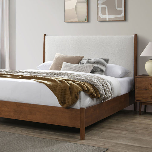 Thusis 5 Pc Bedroom Set - Walnut/Beige