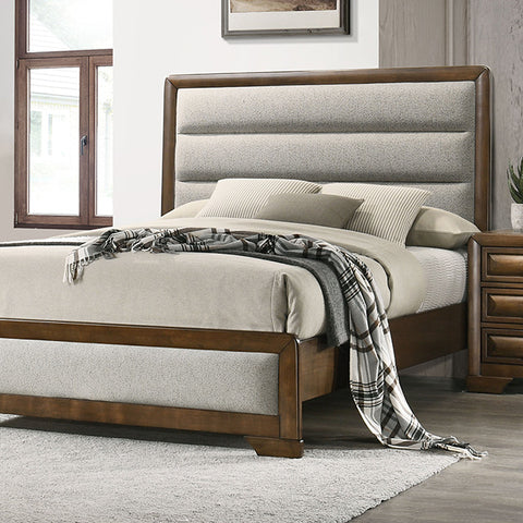 Caerwys 4 Pc Bedroom Set - Brown/Light Gray