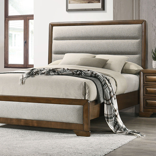 Caerwys 5 Pc Bedroom Set - Brown/Light Gray