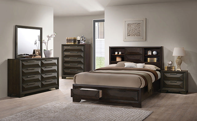 Caistor 4 Pc Bedroom Set - Espresso