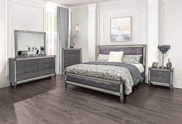 Titania Night Stand - Gray