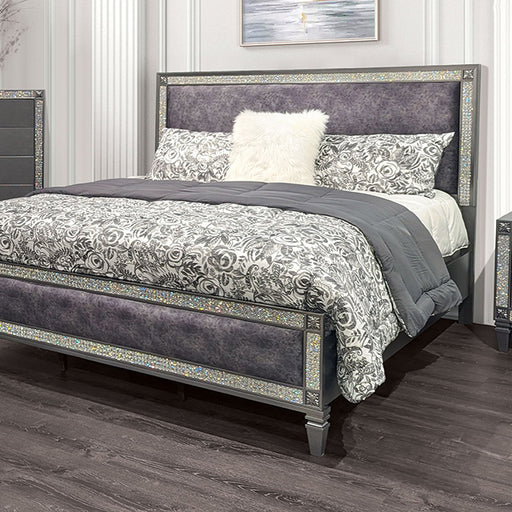 Titania 5 Pc Bedroom Set - Gray