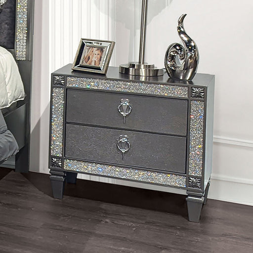 Titania Night Stand - Gray