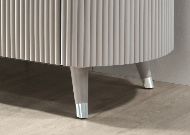 Aldridge Mirror - Light Gray