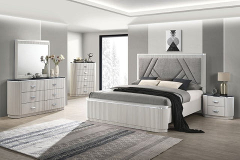 Aldgate Nightstand - Light Gray