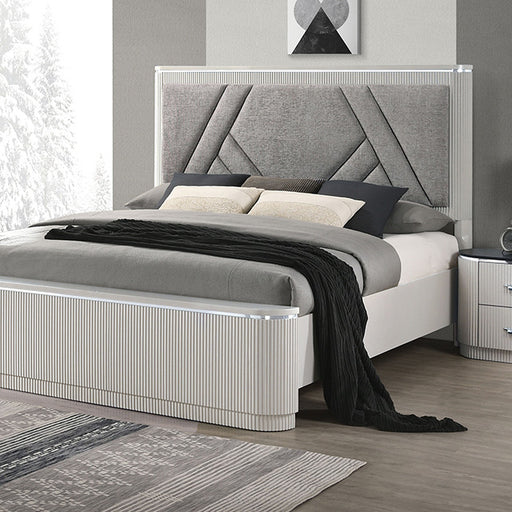 Aldgate 4 Pc Bedroom Set - Light Gray