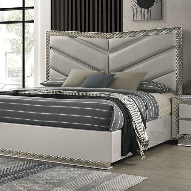 Ventnor 4 Pc Bedroom Set - Gray
