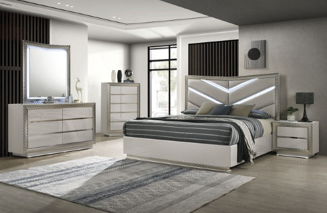Ventnor 4 Pc Bedroom Set - Gray