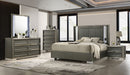 Leyland 5 Pc Bedroom Set - Dark Gray