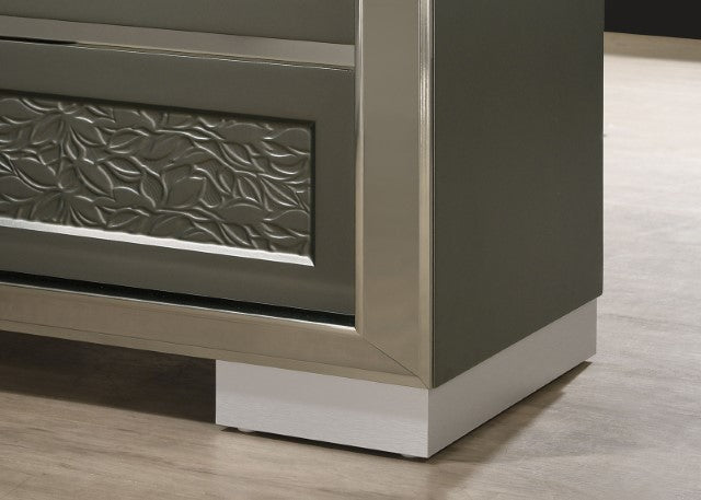 Leyland Nightstand - Dark Gray