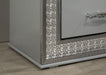 Cassiopeia Nightstand - Metallic Gray