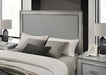 Cassiopeia 5 Pc Bedroom Set - Metallic Gray