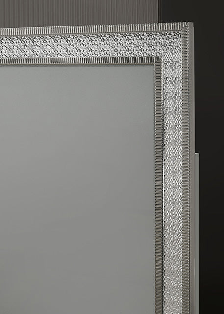 Cassiopeia 5 Pc Bedroom Set - Metallic Gray