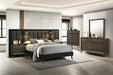 Chalfont Mirror - Dark Brown