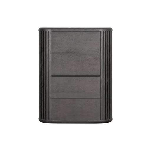 Hildesheim 4 Drawer Chest - Black