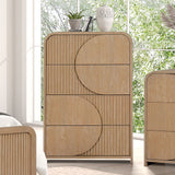 Tangentry 4 Drawer Chest - Natural