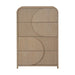 Tangentry 4 Drawer Chest - Natural