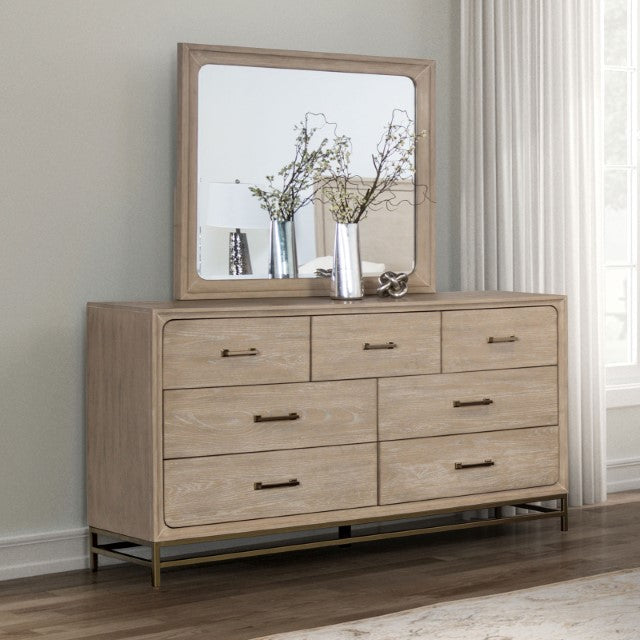 Sandnes Mirror - Light Oak