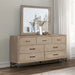 Sandnes Mirror - Light Oak