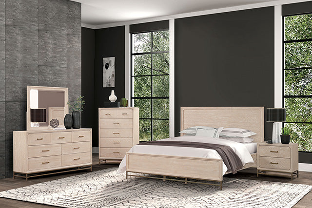 Sandnes Bed - Light Oak