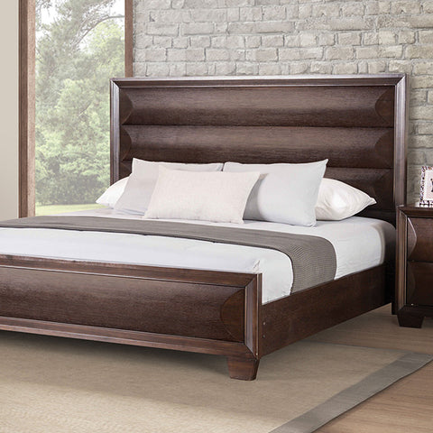 Juego de dormitorio Hinwitz de 5 piezas - espresso