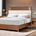 Hepburne 4 Pc Bedroom Set - Walnut - Queen / 4 Pc Queen Bedroom Set (FM74000WN-Q-4PC)