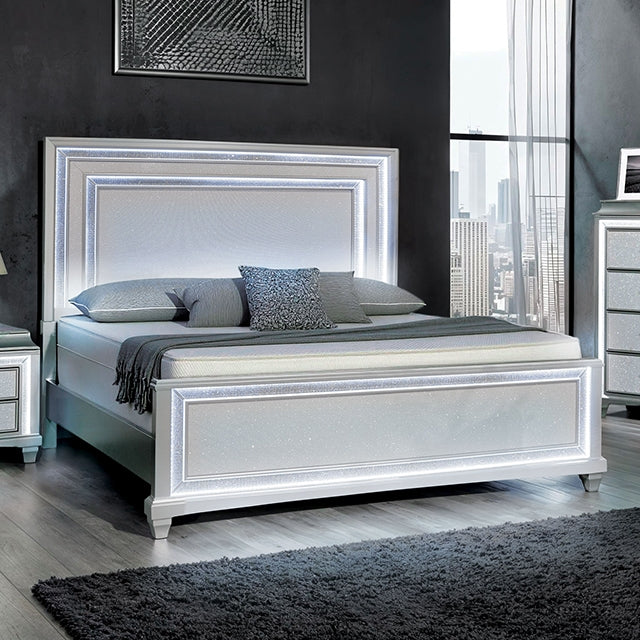 Galea 5 Pc Bedroom Set w/ 2 Nightstands - Gray