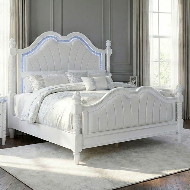 Swindon 5 Pc. Bedroom Set - Pearl White
